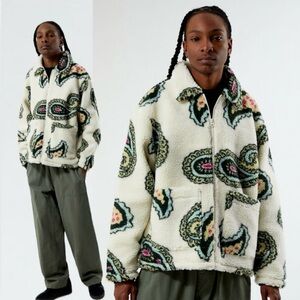 Obey Paisley Sherpa Jacket